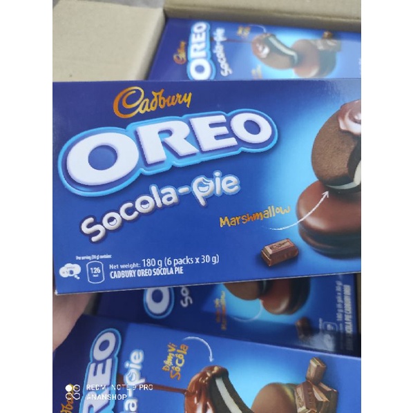 Bánh Oreo Socola Pie hộp 180g
