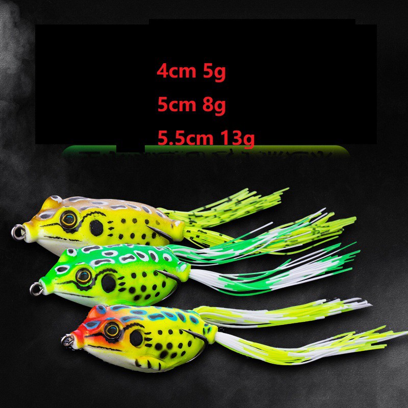Syfishing 1 Mồi Câu Cá Giả Hình Con Ếch Mềm 4cm / 5cm / 5.5cm