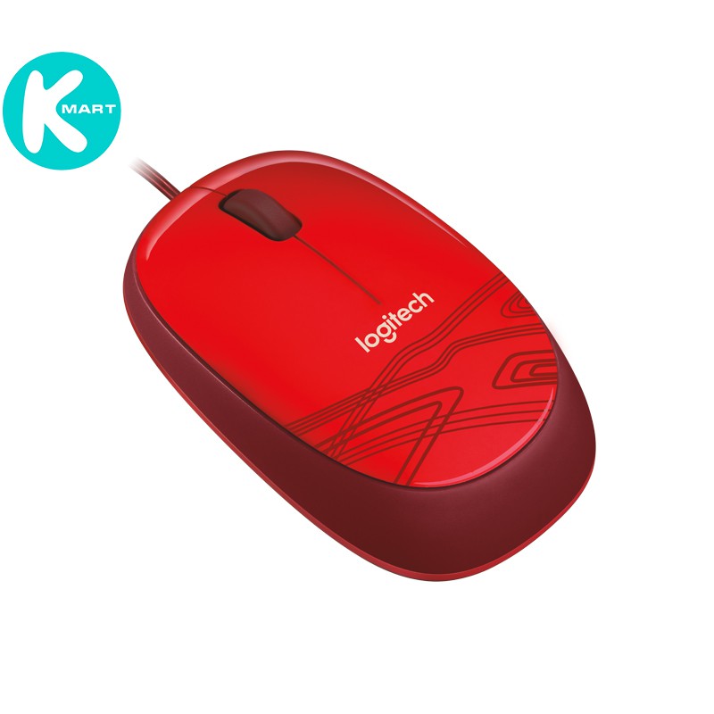 Chuột Có Dây Logitech MOUSE M105 - Hàng Chính Hãng