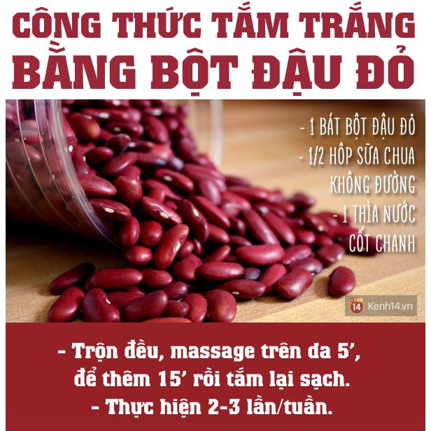 [100gr] Bột Đậu Đỏ Nguyên Chất - Bột Đắp Mặt Nhà Làm