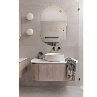 Gương soi kibath 2 đầu bo tròn kb-225
