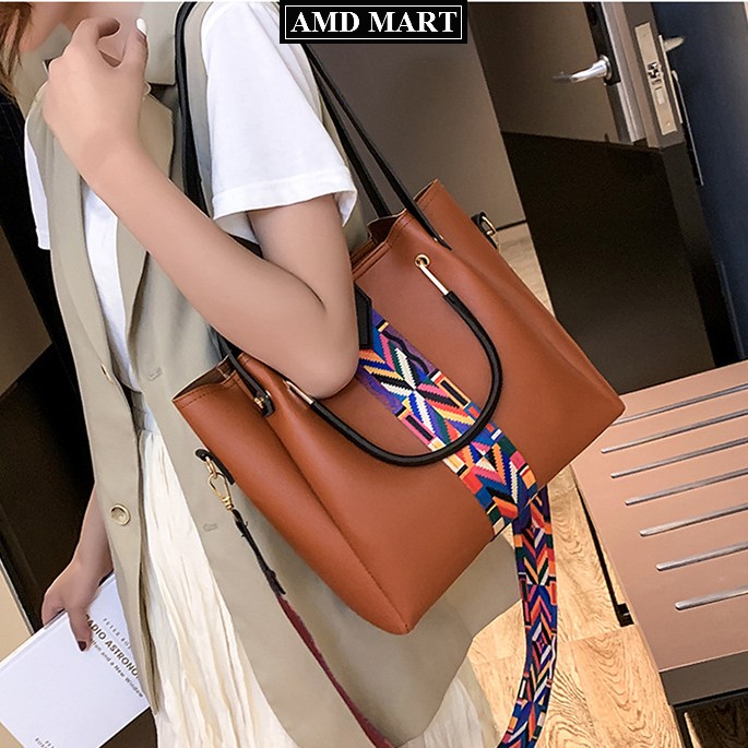 Combo Túi Xách Ví Nữ [ Mua 1 Tặng 3 ] Phong Cách Hàn Quốc Tiện Dụng Đi Chơi Văn Phòng Công Sở Nhiều Màu Lựa Chọn