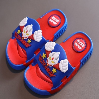 Dép Sandal Đế Mềm Chống Trượt In Hình Hoạt Hình Thời Trang Đi Biển Cho Bé Trai