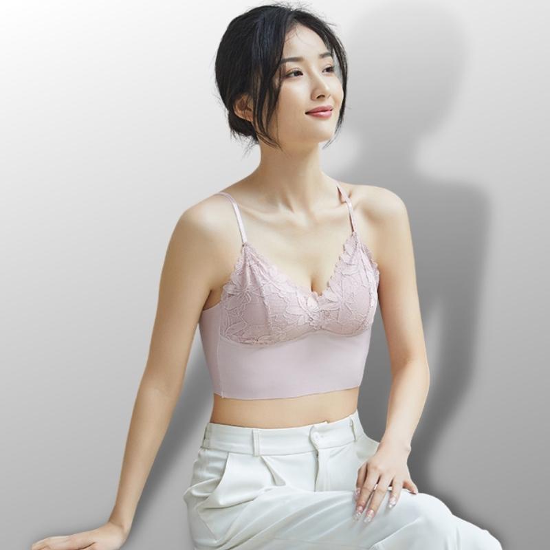 Áo Lót Nữ Su Viền Hoa Nâng Ngực AN Bra Mút Mỏng Thoáng Mát 8842