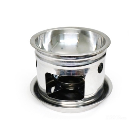 Bộ 4 Nồi Lẩu Inox Một Người Kèm Bếp Cồn