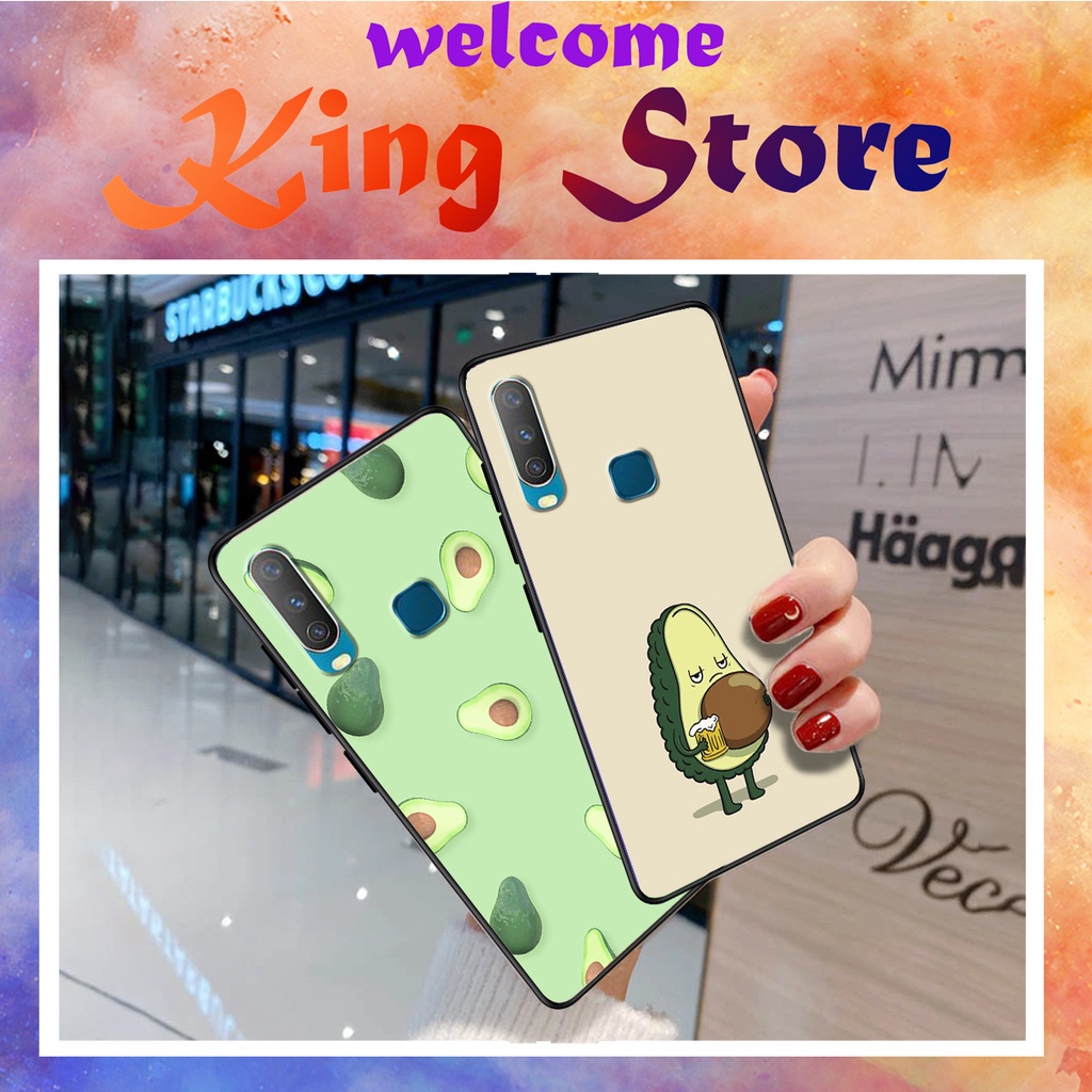 Ốp lưng Vivo Y12 - Y15 - Y17 - U10 - Ốp in hình trái bơ siêu dễ thương