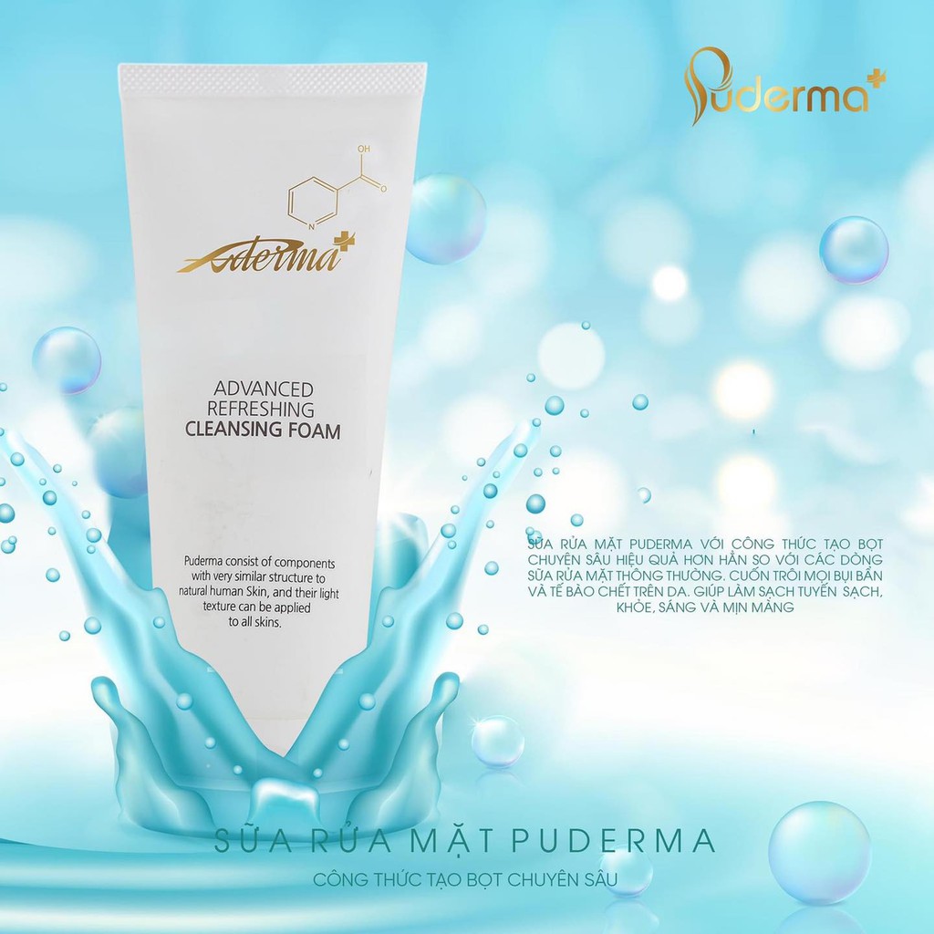 SỮA RỬA MẶT PUDERMA