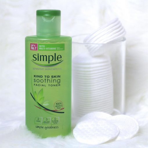 Nước Hoa Hồng Simple Soothing Facial Toner - Chip Skincare