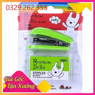 (Sale Khủng) Bộ máy dập ghim Deli