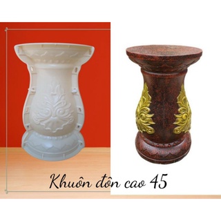 Khuôn đôn tròn cao 45 nhựa abs siêu bền