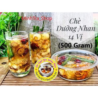 Chè dưỡng nhan tuyết yến, nguyên liệu nấu chè 14 vị
