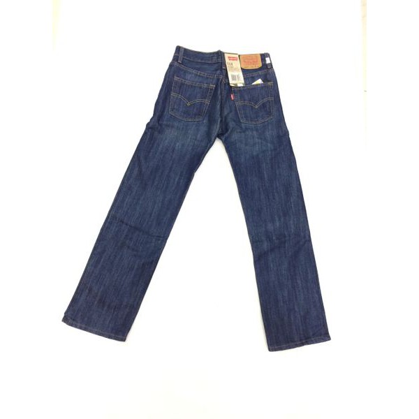 Quần jean nữ ống suông xanh Levi's 514 ( 8L Quần )