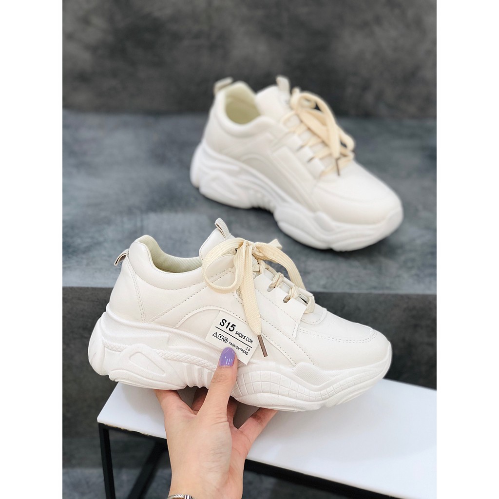 [Mã WABRWS giảm 15% đơn 150K] Min's Shoes - Giày Thể Thao Độn Đế T30