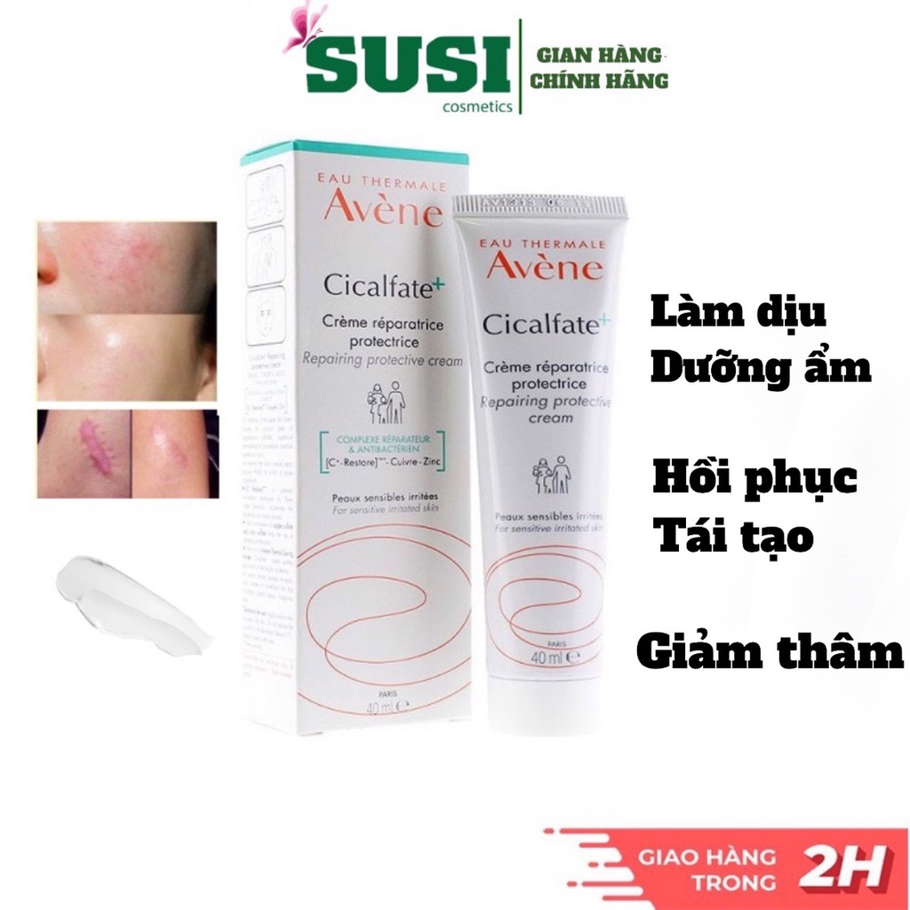 Kem Dưỡng Hồi Phục Da Avene Cicalfate Restorative Skin Cream 40ml
