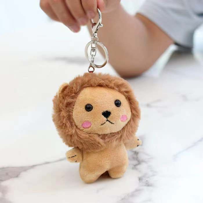 Móc khóa thú nhồi bông dễ thương