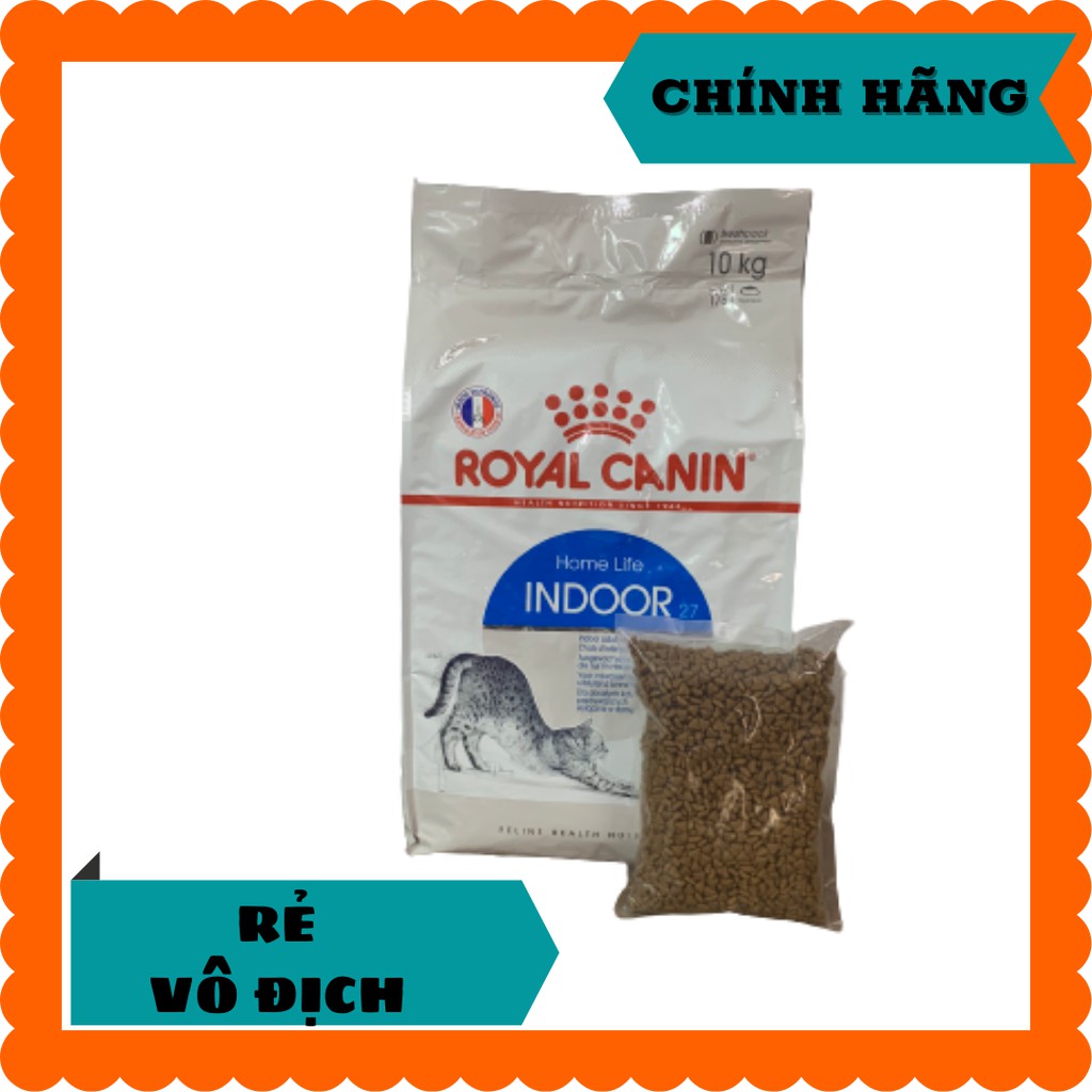 Thức ăn hạt Royal Canin Indoor 1kg túi PA