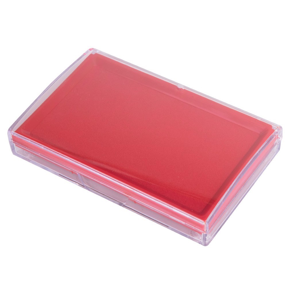 [Mã LIFEBOOK1 giảm 30K đơn 150K] Khay mực dấu Deli 9864 - KT: 138x88x26 mm