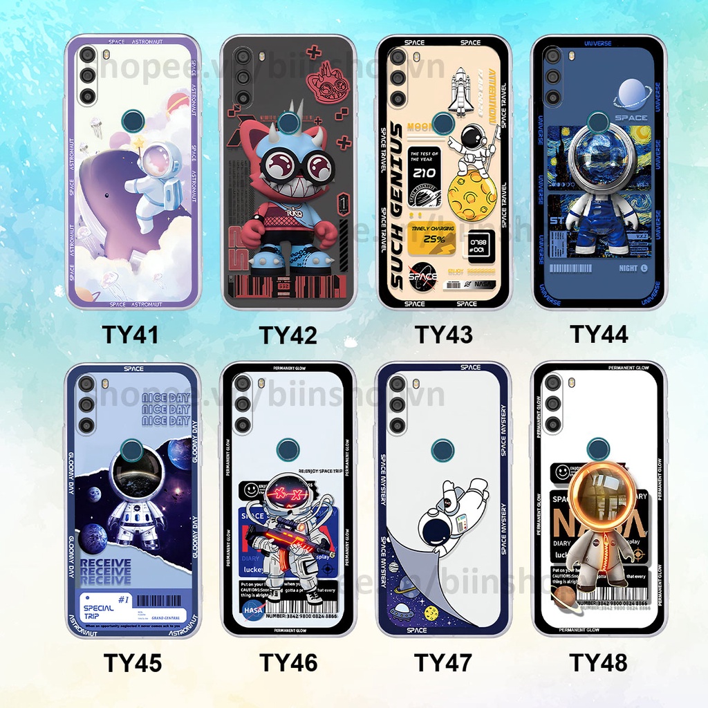 Ốp Vsmart Active 3 phi hành gia vũ trụ space.x siêu đẹp, thời trang