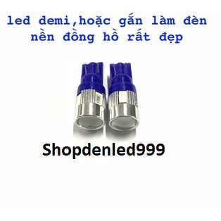 Đèn DEMI Chân T10 6 TIM Và 5 TIM LED