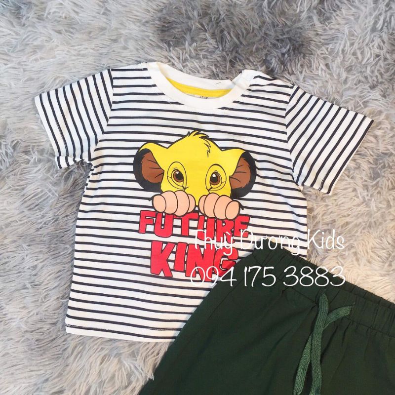 Bộ hè Future King HM xuất cho bé trai 1-5/6y