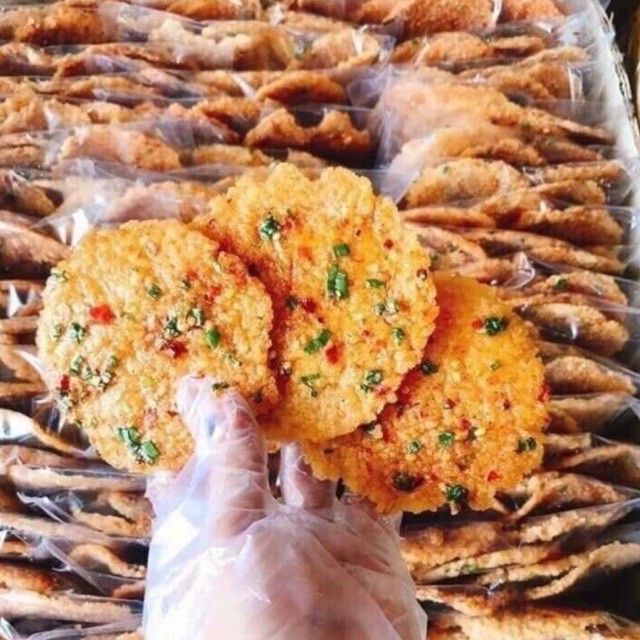 Cơm Cháy Chiên Mắm Hành giòn ngon