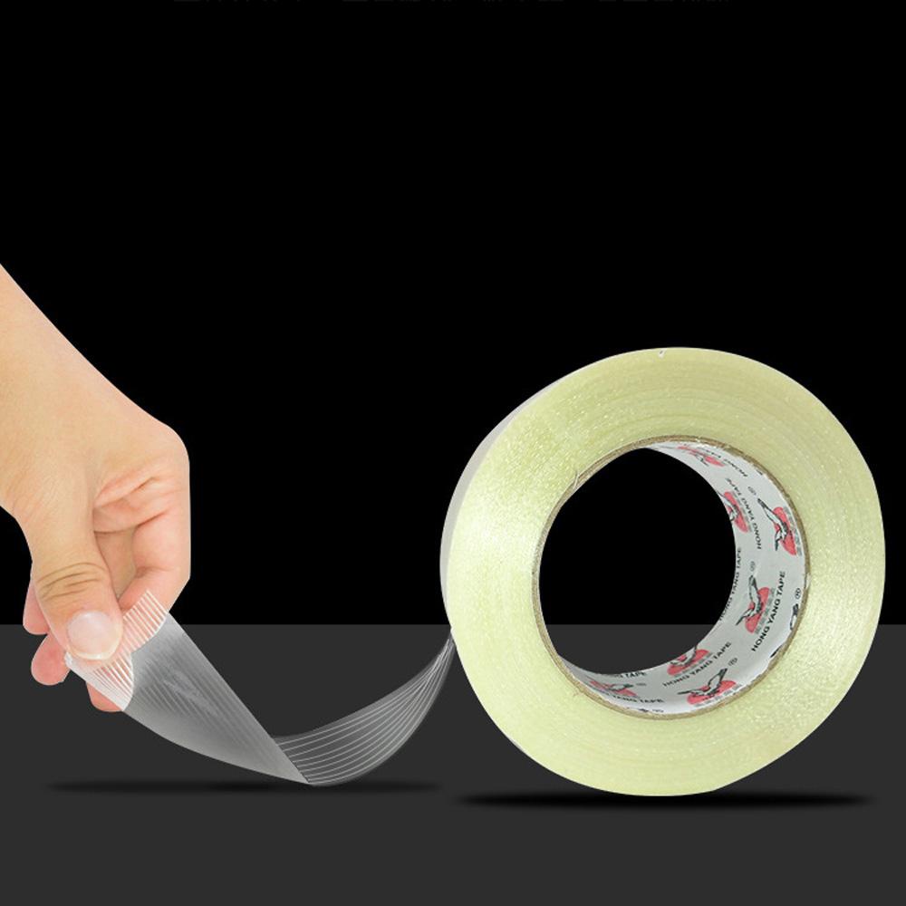 AUGUSTINA Cuộn Băng Keo Sợi Thủy Tinh 50M Trong Suốt Chịu Nhiệt Độ Cao