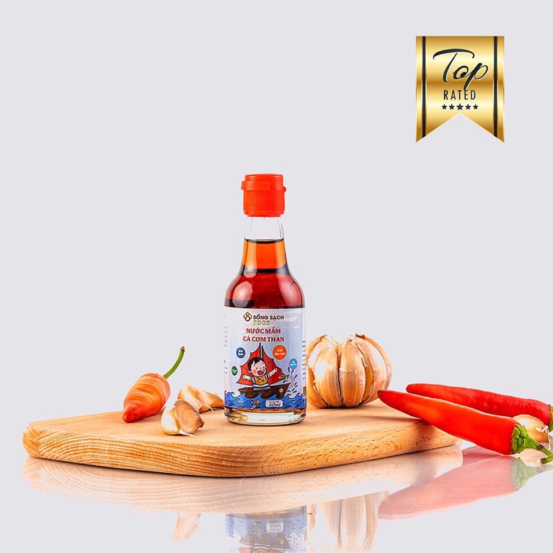 Nước mắm cá cơm cho bé ăn dặm từ 1 tuổi (chai 60ml)
