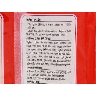 Bún gạo safoco gói 300g
