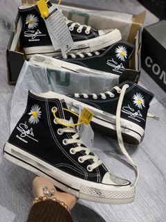 Giầy conves hoa cúc bẩn 1:1 ( full box + free ship )
