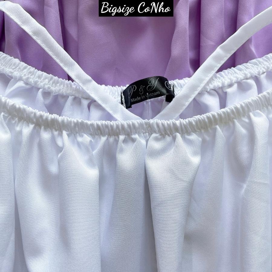 Áo kiểu Nhún Bo PEPLUM Bigsize nữ hách eo tay bo từ 58-95kg AT13