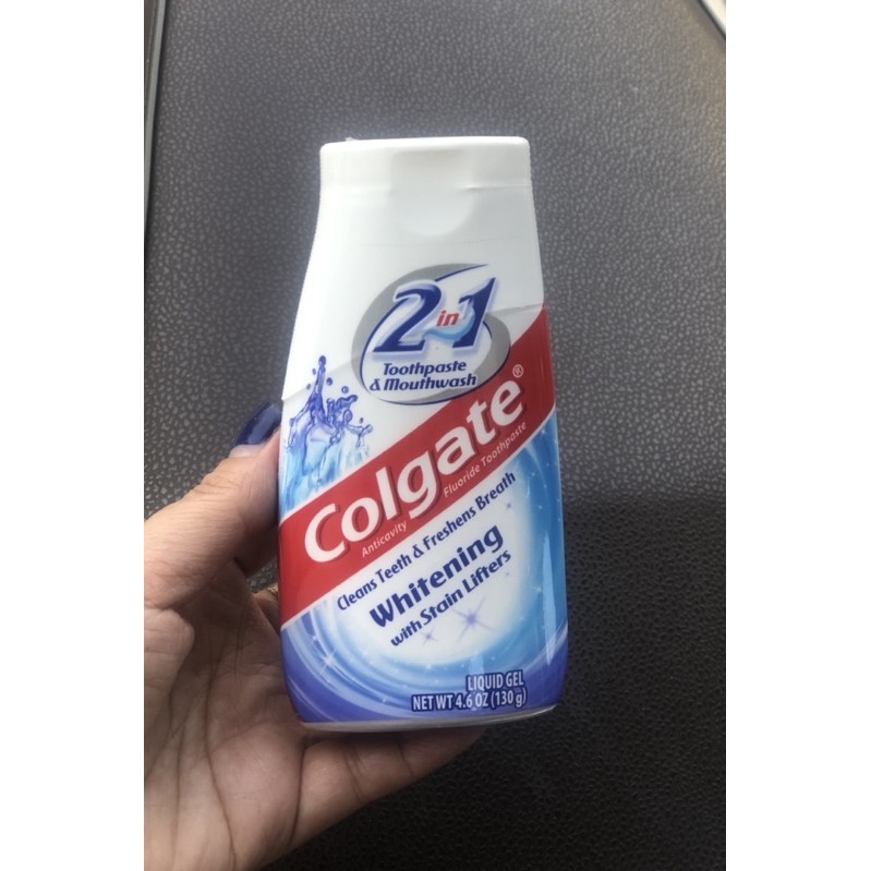 Kem đánh răng Colgate 2 in 1 (tẩy trắng răng )130g mỹ