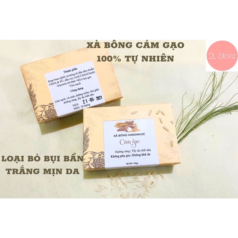 [Mua 2 tặng 1] XÀ BÔNG SINH DƯỢC ĐỦ 10 LOẠI - Xà phòng Mướp đắng, xà phòng Nghệ, xà phòng Chùm Ngây Trà xanh