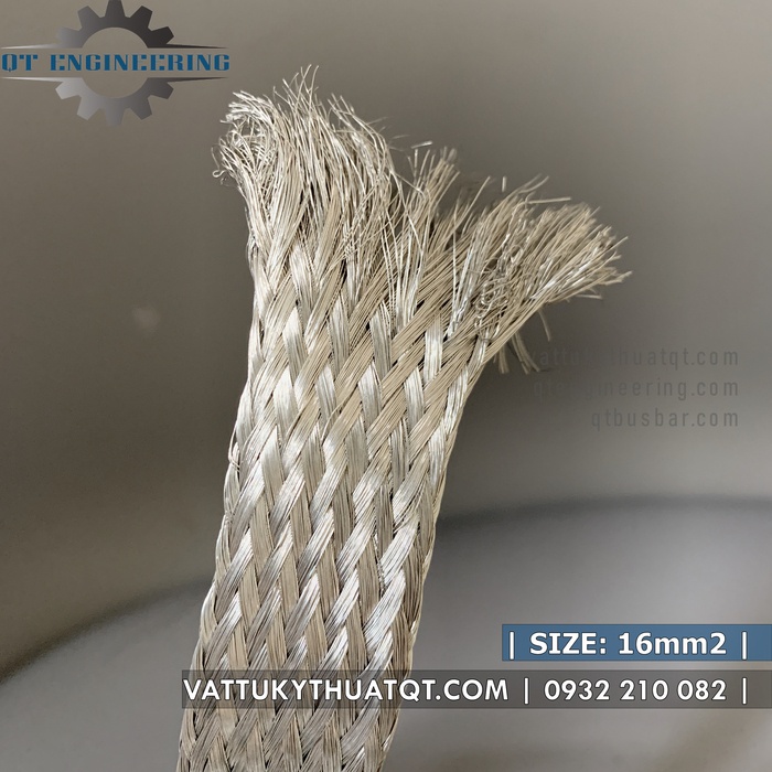 Dây Đồng Bện Mạ Thiếc 16mm2 - Bán lẻ đoạn 1m, 5m