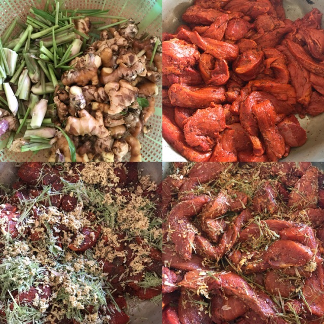 Thịt lợn Bản Sấy Khô