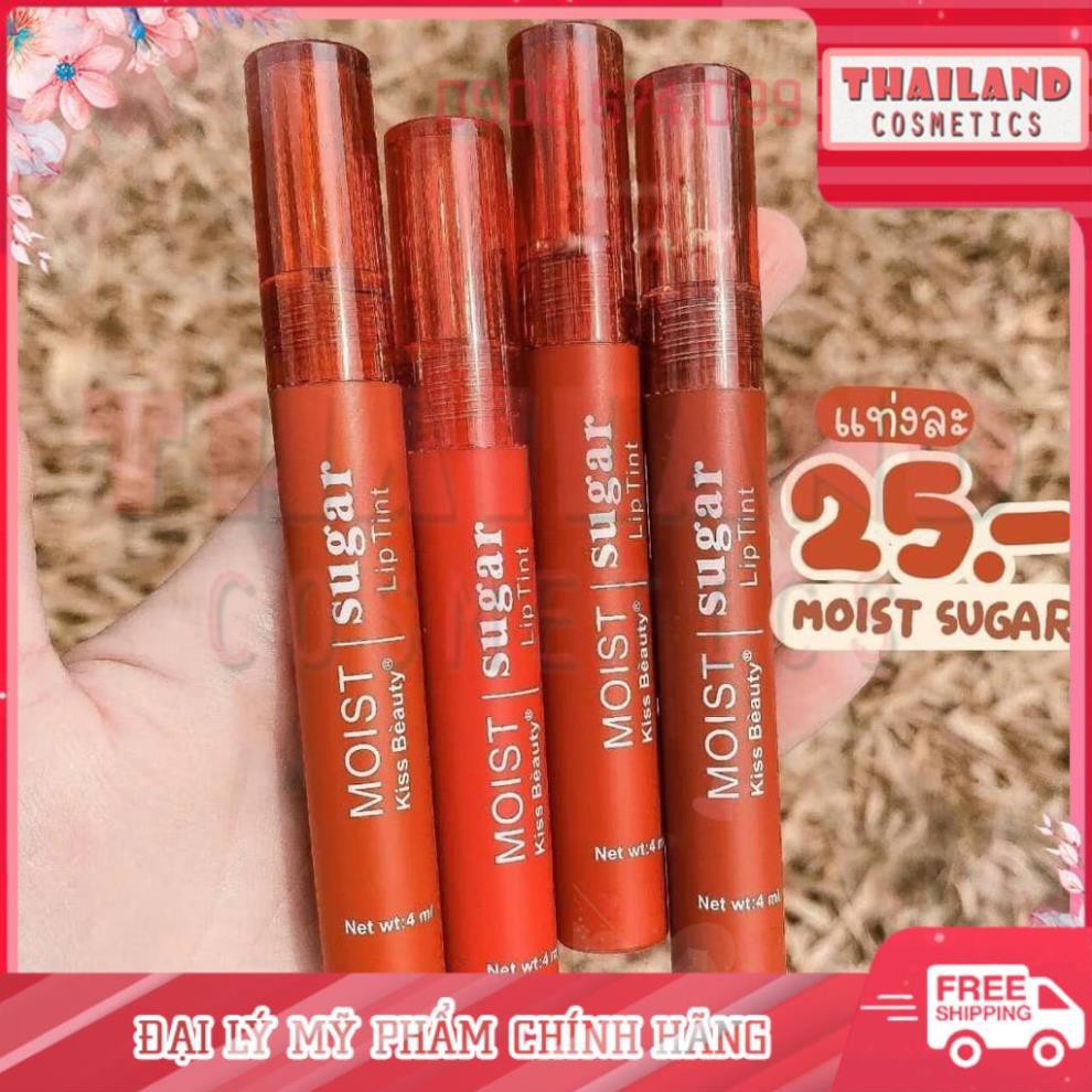 Set 4 son nước vị kẹo ngọt Kiss Beauty