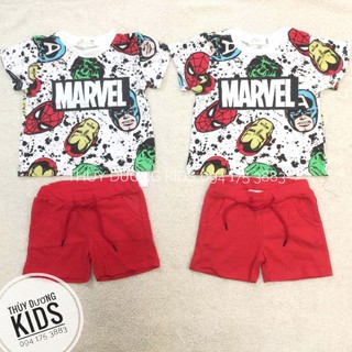 Bộ hè Zara Marvel bé trai 1-5y