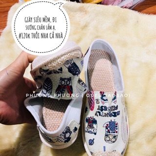 Giày lười đế mềm