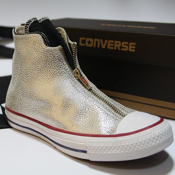 Giày Converse cao cổ da vàng CCDV01