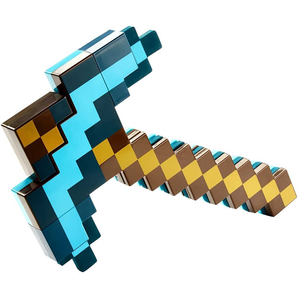 Đồ chơi cúp và kiem minecraft biến hình 2 trong 1 một cỡ lớn có đèn và nhạc