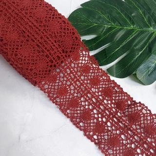 Ren chỉ cotton trang trí ,có 6 màu, size 7cm ( 3  mét)