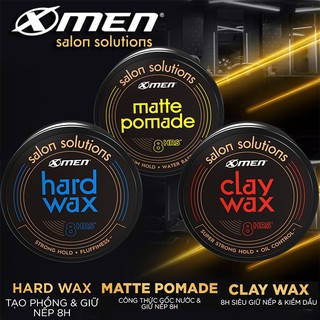 Sáp Vuốt Tóc Xmen Clay Wax/ Matte Pomade/ Hard Wax