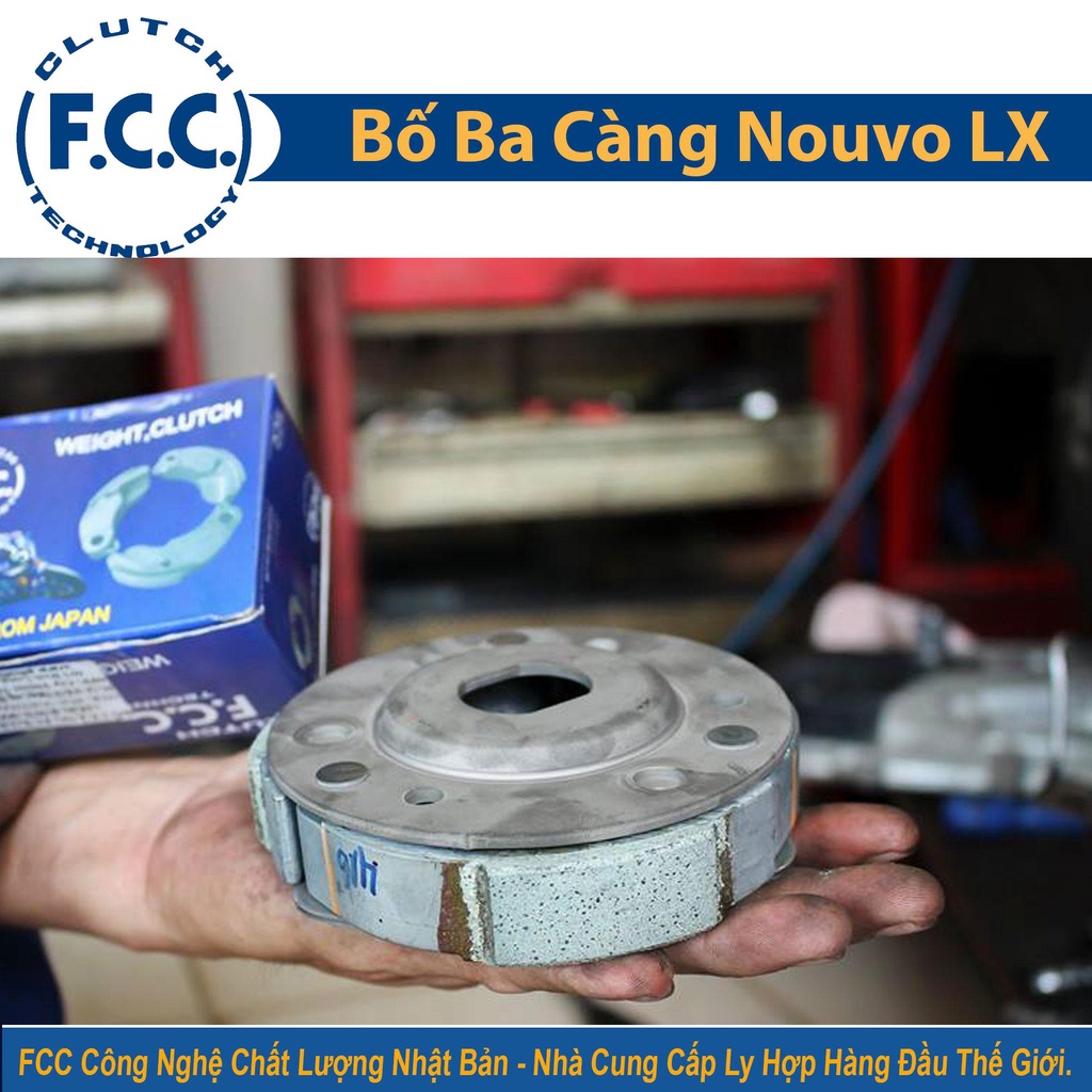 BỐ BA CÀNG FCC YAMAHA LUVIAS, NOUVO 4, 5,6