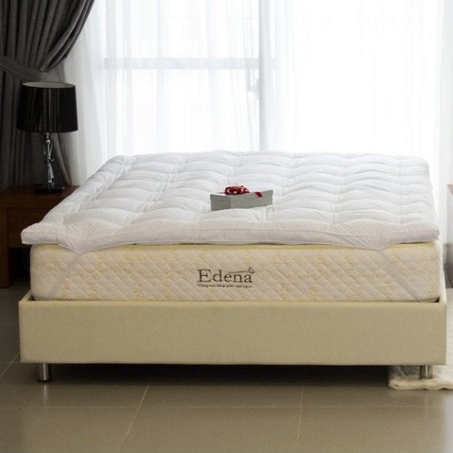 [ FREE SHIP] ( Topper Deluxe Edena) Tấm Lót Đệm, Tấm Làm Mềm Đệm, Bảo Hành Một Đổi Một