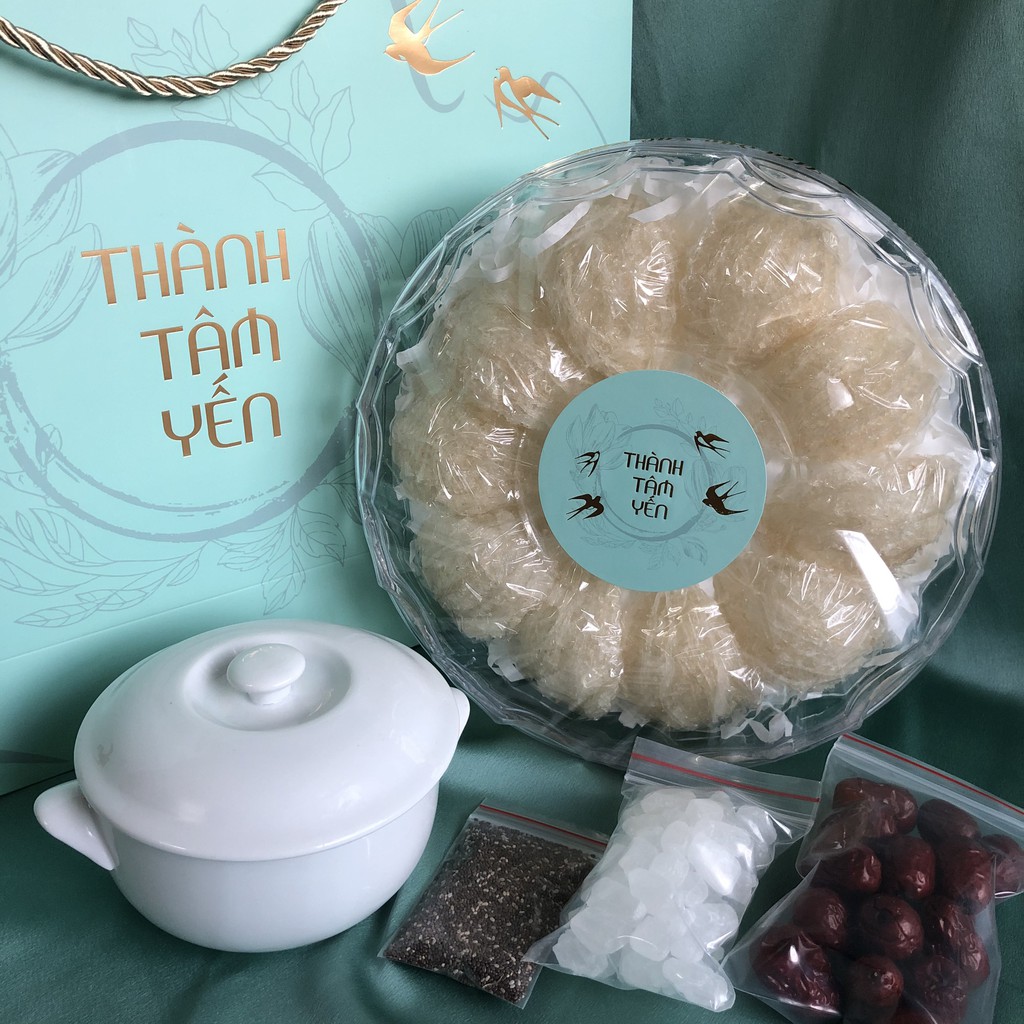 Yến Sào Khánh Hòa tổ yến tinh chế 50g (4-6tổ)/ 100g (7-11 tổ)+🎁 | BigBuy360 - bigbuy360.vn