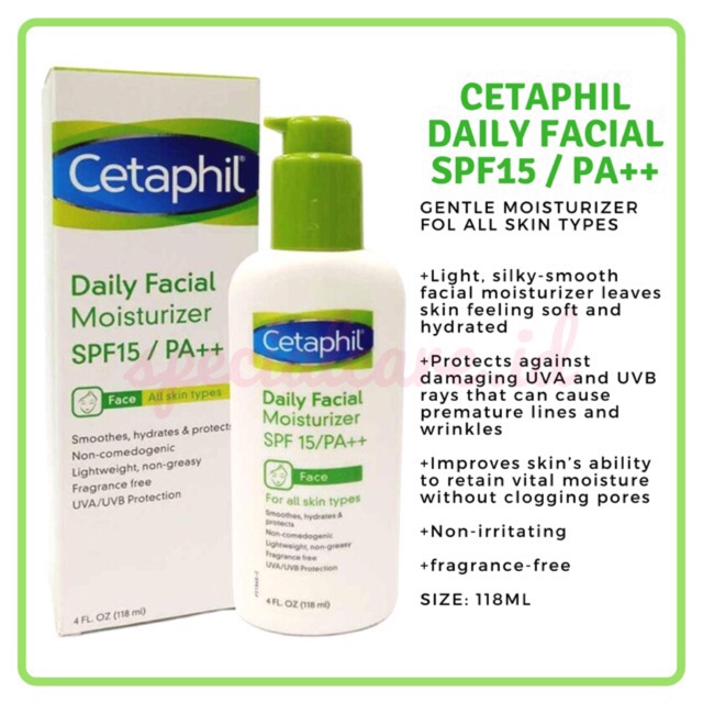 Kem dưỡng da Cetaphil Daily Facial Moisturizer SPF15 . 118ml
