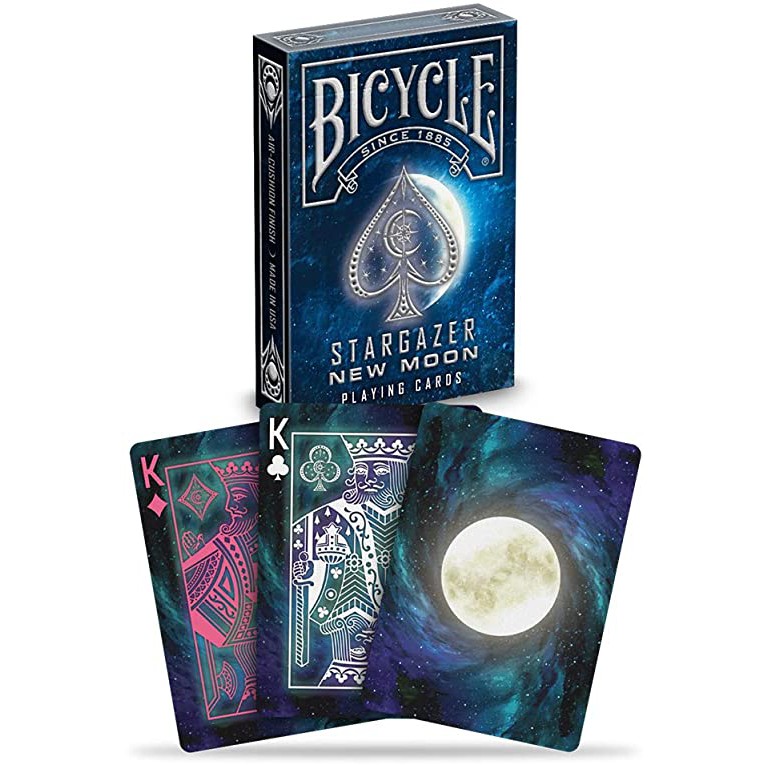 Bài tây, bài ảo thuật Bicycle Stargazer New Moon Playing Cards - Hàng chính hãng [Hàng Mỹ]