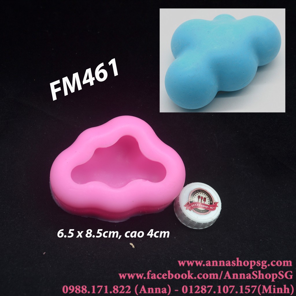 KHUÔN ĐÁM MÂY 3D FM461