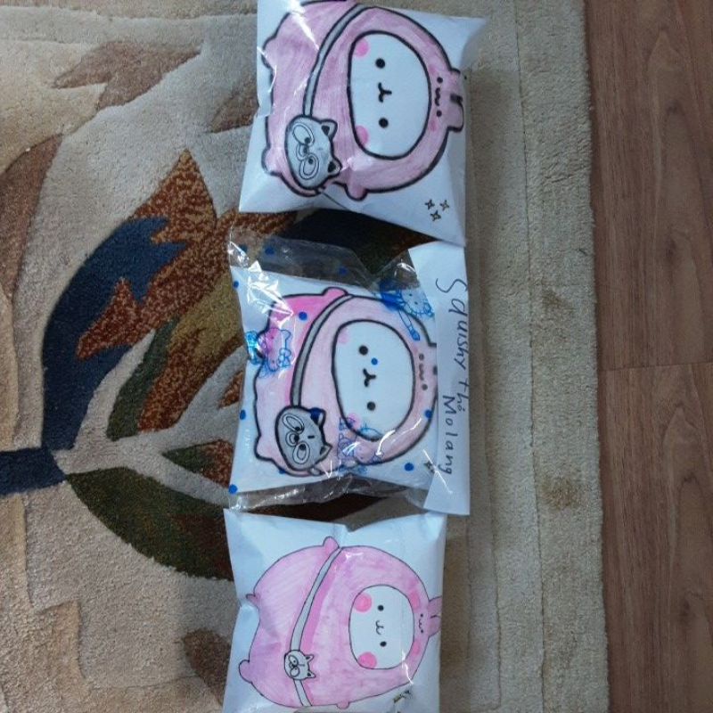 Squishy giấy handmade thỏ Molang