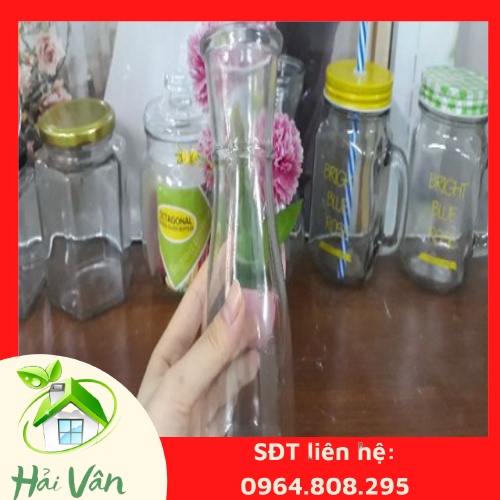 Lọ Thủy Tinh Đựng Trà Sữa Sinh Tố, Trồng Cây Thủy Canh