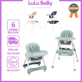 { FREESHIP } Ghế Ăn Dặm BellyBaby BB105  FULL Phụ Kiện - Có Bánh Xe - An Toàn - Gấp Gọn Tiện Lợi